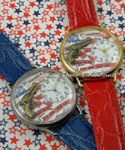 SunnyRiverCreations Accessories 2nd Amendment Watch With Gun