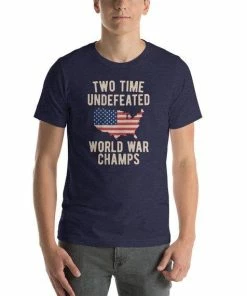 ShockingStyles Two Time WW1 WW2 American Flag Champions Short-Sleeve Unisex T-Shirt Mens Clothing 16 ShockingStyles Two Time WW1 WW2 American Flag Champions Short-Sleeve Unisex T-Shirt Mens Clothing