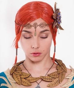 The American Store Triss Merigold Cosplay Green Dress Costume, The Witcher Charmed Sorceress, Charmer Halloween Costume From The Witcher 3 17 The American Store Triss Merigold Cosplay Green Dress Costume, The Witcher Charmed Sorceress, Charmer Halloween Costume From The Witcher 3