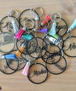 Onlineamericanstore Custom Name Accessories Custom Name Acrylic Key Chain