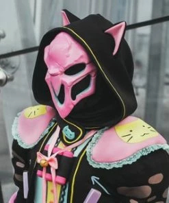 ShopCosplayCostume Halloween Costumes Kawaii Reaper Highly Detailed Cosplay Mask, Nevermore Kawaii Skin From Overwatch Video Game