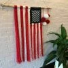The American Store Macrame Wall Hanging,patriotic Decor,flags,American Flag,flag Decor,patriotic Art,fourth Of July Decor,fiber Art,army,navy,marines 2 The American Store Macrame Wall Hanging,patriotic Decor,flags,American Flag,flag Decor,patriotic Art,fourth Of July Decor,fiber Art,army,navy,marines