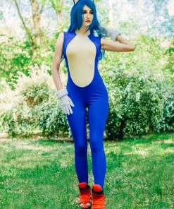 The American Store Halloween Costumes Sonic The Hedgehog Cosplay Costume From Sonic The Hedgehog Video Game, Sonic Halloween Costume