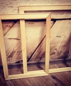 BSPrint American Flag Art Canvas Print. Thin Blue Line. Stars And Stripes. USA Flag Canvas. Patriotic Wall Art Decor. Included Framed 1