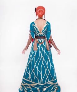 The American Store Triss Merigold Cosplay Green Dress Costume, The Witcher Charmed Sorceress, Charmer Halloween Costume From The Witcher 3 16 The American Store Triss Merigold Cosplay Green Dress Costume, The Witcher Charmed Sorceress, Charmer Halloween Costume From The Witcher 3