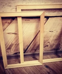 BSPrint Wall Decor & Art New York Brooklyn Bridge Night Scene. Downtown Manhattan Light Trails. Wall Art Decor Canvas Print. Many Sizes Available. Wooden Frame