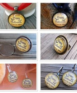 The American Store Happy Halloween Ring Adjustable Glass Dome In Vintage Style Bezel In Choice Of Color, Halloween Ring, Halloween Jewelry, Wiccan Ring 20 The American Store Happy Halloween Ring Adjustable Glass Dome In Vintage Style Bezel In Choice Of Color, Halloween Ring, Halloween Jewelry, Wiccan Ring