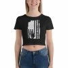 BoldNewRepublic Remember Everyone Deployed-Prayer Hands Women’s Crop Tee Women Clothing