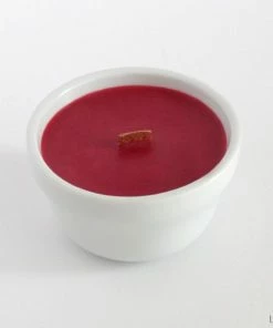 Lot450shop Halloween Decorations Halloween Candles, Gothic Home Decor, Horror Decor Blood Candle, Red Wood Wick Candle