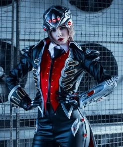 The American Store Widomaker From Overwatch Womens Cosplay Costume, Overwatch Widowmaker Huntress Skin Cosplay Outfit Halloween Costumes