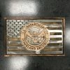 The American Store Concealment Flags US Department Of Homeland Security Metal And Wood Flag