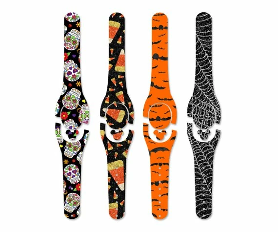 ShopEmilyG Halloween Decal For Magic Band | Magic Band 1.0 Or 2.0 Decal | Magic Band Skin | Available With Glitter Or Glow Vinyl Halloween Gift Collection 3 ShopEmilyG Halloween Decal For Magic Band | Magic Band 1.0 Or 2.0 Decal | Magic Band Skin | Available With Glitter Or Glow Vinyl Halloween Gift Collection