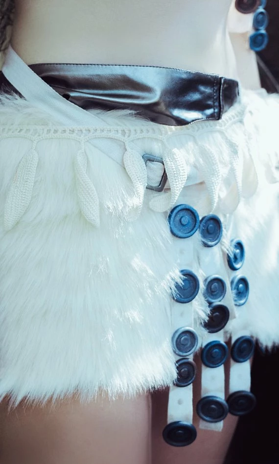 The American Store Burning Man Inspired White Queen Costume, Burning Man Womens White Queen Cosplay Outfit 12 The American Store Burning Man Inspired White Queen Costume, Burning Man Womens White Queen Cosplay Outfit