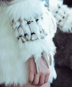 The American Store Burning Man Inspired White Queen Costume, Burning Man Womens White Queen Cosplay Outfit 20 The American Store Burning Man Inspired White Queen Costume, Burning Man Womens White Queen Cosplay Outfit