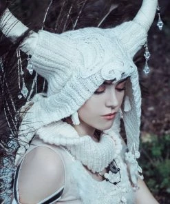 The American Store Burning Man Inspired White Queen Costume, Burning Man Womens White Queen Cosplay Outfit 16 The American Store Burning Man Inspired White Queen Costume, Burning Man Womens White Queen Cosplay Outfit