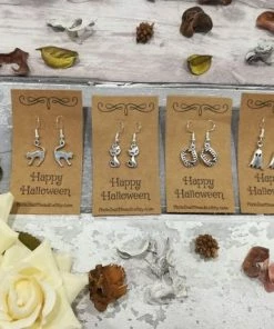 PixieDustBeads Halloween Accessories Halloween Earrings, Halloween Jewelry, Halloween, Halloween Gift, Pumpkin Earrings, Skeleton Earrings, Halloween Party, Halloween Ghost,