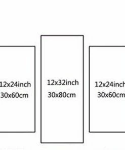 CanvasPeopleDecor Large Framed American Flag Rustic Canvas Print Wall Art Home Decor Five Piece