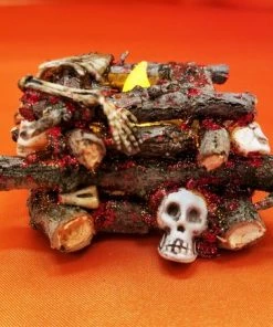 OldRaven Real Log Witch Fire, Halloween Prop, Miniature Log Fire, Halloween Decorative Fire, Tea Light, Flickering Log Flame, Creepy Display Decor 14 OldRaven Real Log Witch Fire, Halloween Prop, Miniature Log Fire, Halloween Decorative Fire, Tea Light, Flickering Log Flame, Creepy Display Decor