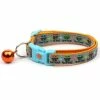 Pugs2Persians Halloween Pets Accessories Halloween Cat Collar -Witchy Boots On Grey - Kitten Or Large Size - Halloween Cat Collar 1 Pugs2Persians Halloween Pets Accessories Halloween Cat Collar -Witchy Boots On Grey - Kitten Or Large Size - Halloween Cat Collar