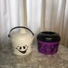 Onlineamericanstore Halloween Gift Collection Vintage McDonald's Halloween Ghost And Witch Bucket/Happy Meal Toy-1980's