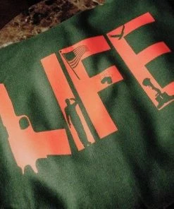 GracefullySimpleCo Milatary American Saluting Flag LIFEstyle Hoodie