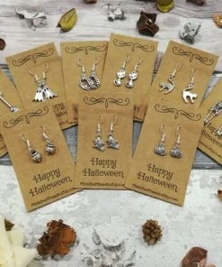 PixieDustBeads Halloween Accessories Halloween Earrings, Halloween Jewelry, Halloween, Halloween Gift, Pumpkin Earrings, Skeleton Earrings, Halloween Party, Halloween Ghost,