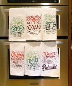 Onlineamericanstore Christmas Kitchen Decor - Cute/Sassy Sayings Christmas Decorations