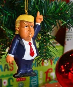 Onlineamericanstore Tree Buddees Donald Trump Christmas Ornament