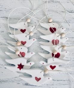 Onlineamericanstore Dove Ornaments,Swedish Christmas Decorations, Bird Ornaments, Scandinavian Christmas,Christmas Napkin Rings,Christmas Napkin Ties 16 Onlineamericanstore Dove Ornaments,Swedish Christmas Decorations, Bird Ornaments, Scandinavian Christmas,Christmas Napkin Rings,Christmas Napkin Ties