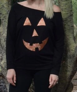 WanderlustTravelsCo Jack O Lantern Sweater . Halloween Sweater . Pumpkin Face Sweater . JackOLantern Shirt . Halloween Shirt Jack O Lantern Shirt Pumpkin Shirt Halloween Women Clothing