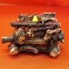 OldRaven Real Log Witch Fire, Halloween Prop, Miniature Log Fire, Halloween Decorative Fire, Tea Light, Flickering Log Flame, Creepy Display Decor 2 OldRaven Real Log Witch Fire, Halloween Prop, Miniature Log Fire, Halloween Decorative Fire, Tea Light, Flickering Log Flame, Creepy Display Decor