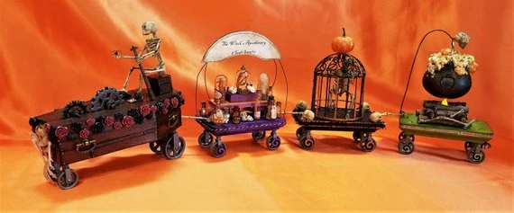 OldRaven Real Log Witch Fire, Halloween Prop, Miniature Log Fire, Halloween Decorative Fire, Tea Light, Flickering Log Flame, Creepy Display Decor 11 OldRaven Real Log Witch Fire, Halloween Prop, Miniature Log Fire, Halloween Decorative Fire, Tea Light, Flickering Log Flame, Creepy Display Decor