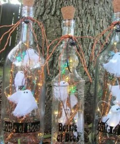 GiftstoGoUS Halloween Decorations Halloween Bottle Of Boos