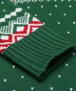 Onlineamericanstore Ugly Christmas Sweater For Women • Funny Christmas Jumper, Sweaters Casual Long Sleeve, O Neck, Deer, Toddler Youth Adult, Winter Tops,gift Christmas Women Clothing