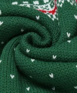 Onlineamericanstore Ugly Christmas Sweater For Women • Funny Christmas Jumper, Sweaters Casual Long Sleeve, O Neck, Deer, Toddler Youth Adult, Winter Tops,gift Christmas Women Clothing