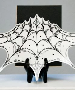 Onlineamericanstore Halloween Temporary Tekashi69 Tattoos Lace Spiderweb II Temporary Tattoo