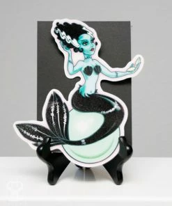 Onlineamericanstore The Mer-Bride Of Frankenstein Temporary Tattoo