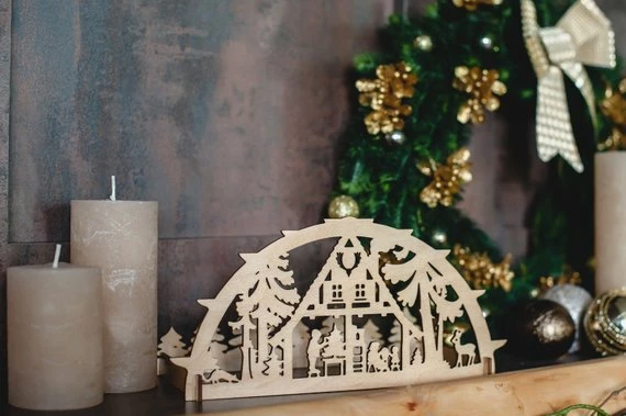 Onlineamericanstore Nativity Scene, Christmas Decoration, Manger Scene, Christmas Decoration, Christmas Light Decoration, Wooden Candlestick, FREE SHIPPING Christmas Decorations 8 Onlineamericanstore Nativity Scene, Christmas Decoration, Manger Scene, Christmas Decoration, Christmas Light Decoration, Wooden Candlestick, FREE SHIPPING Christmas Decorations