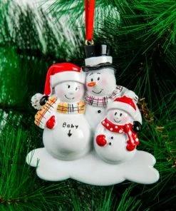 Onlineamericanstore Christmas Ornaments Family Of 5 Penguin Family Delicate Cute Funny Christmas Gift Personalize Christmas Ornament Five Christmas Ornament