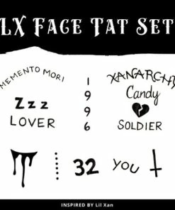 Onlineamericanstore Lil Xan Face Tattoo Set | Real To Life Temporary Tattoos | Halloween Costume | Skin Safe | 18Tattoos Included Halloween Temporary Tekashi69 Tattoos 12 Onlineamericanstore Lil Xan Face Tattoo Set | Real To Life Temporary Tattoos | Halloween Costume | Skin Safe | 18Tattoos Included Halloween Temporary Tekashi69 Tattoos
