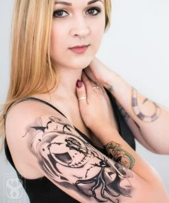 Onlineamericanstore Nightmare Temporary Tattoo