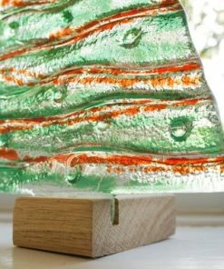 Onlineamericanstore Christmas Decorations 1 XL Glass Tree-Free UK Shipping-32cm / 12 1/2