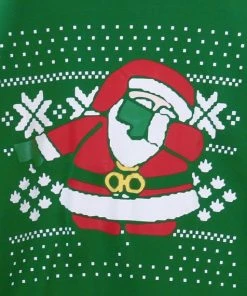 Onlineamericanstore Dabbing Santa Sweater Ugly Christmas • Best Friend Gift For Christmas, Christmas Jumper, Funny Christmas Pullover, Sweatshirt For Her Christmas Women Clothing
