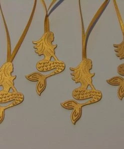 Onlineamericanstore Christmas Ornaments Christmas Tree Decorations, Rose Gold, Environmentally Friendly, Pack Of 5, Custom Colours