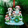 Onlineamericanstore Christmas Ornaments Family Of 5 Penguin Family Delicate Cute Funny Christmas Gift Personalize Christmas Ornament Five Christmas Ornament