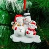 Onlineamericanstore Christmas Gift Personalize Christmas Ornaments Family Christmas Expecting Parents Mom To Be Dad To Be Pregnancy Announcement Family Of 3, 4