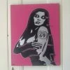 Onlineamericanstore Route 69 Painting Silver Woman Stencil Art Canvas Spray Paints Tattoo Pink Black Hand Crafted Urban Pop Art Wall Art Gift Street Art Home Halloween Temporary Tekashi69 Tattoos 1 Onlineamericanstore Route 69 Painting Silver Woman Stencil Art Canvas Spray Paints Tattoo Pink Black Hand Crafted Urban Pop Art Wall Art Gift Street Art Home Halloween Temporary Tekashi69 Tattoos