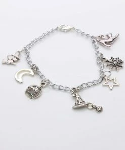 Onlineamericanstore Halloween Charm Bracelet Halloween Jewelry
