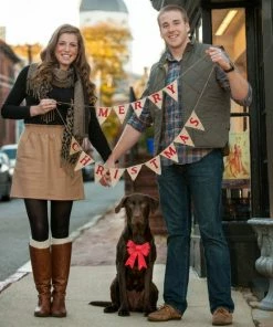 Onlineamericanstore Christmas Decorations Merry Christmas Banner, Christmas Banner, Christmas Burlap Banner, Christmas Card Photo Prop, Christmas Decoration, Christmas Bunting