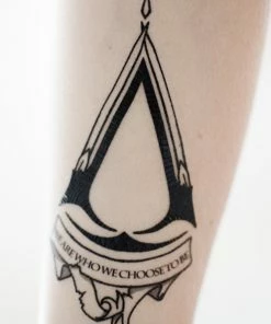 Onlineamericanstore We Are Who We Choose To Be Temporary Tattoo